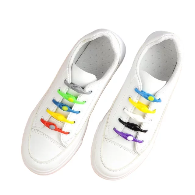 Silicone shoelaces set