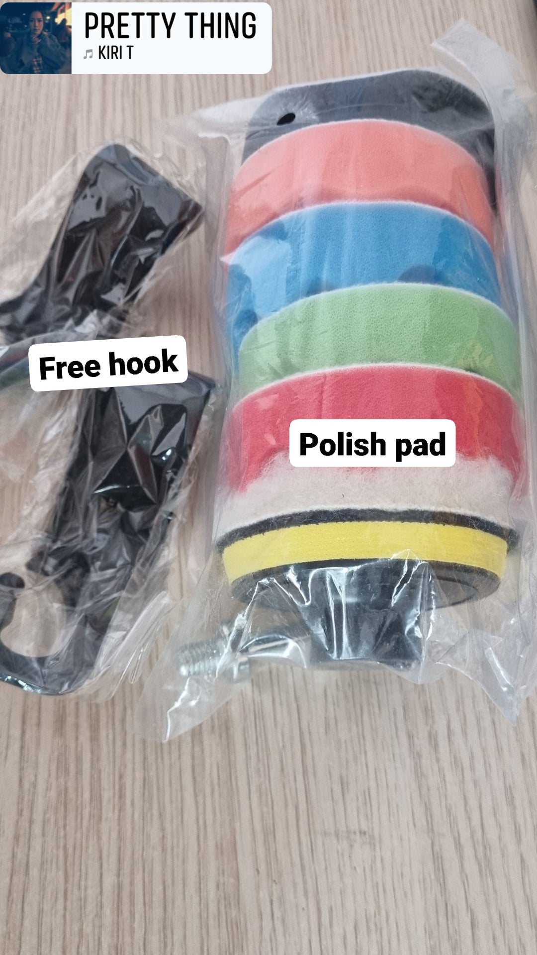 Polish Pads  3' intzes 8pcs